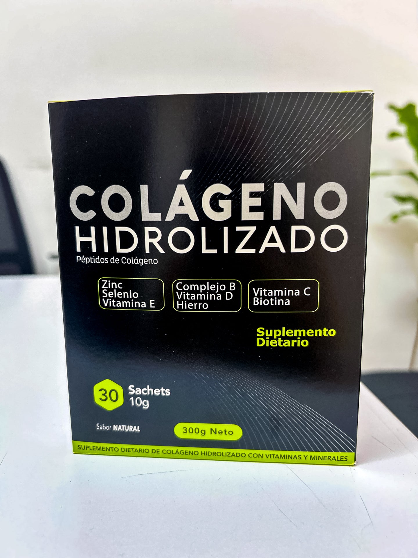 Colágeno Hidrolizado con Vitaminas y Minerales – 30 Sachets