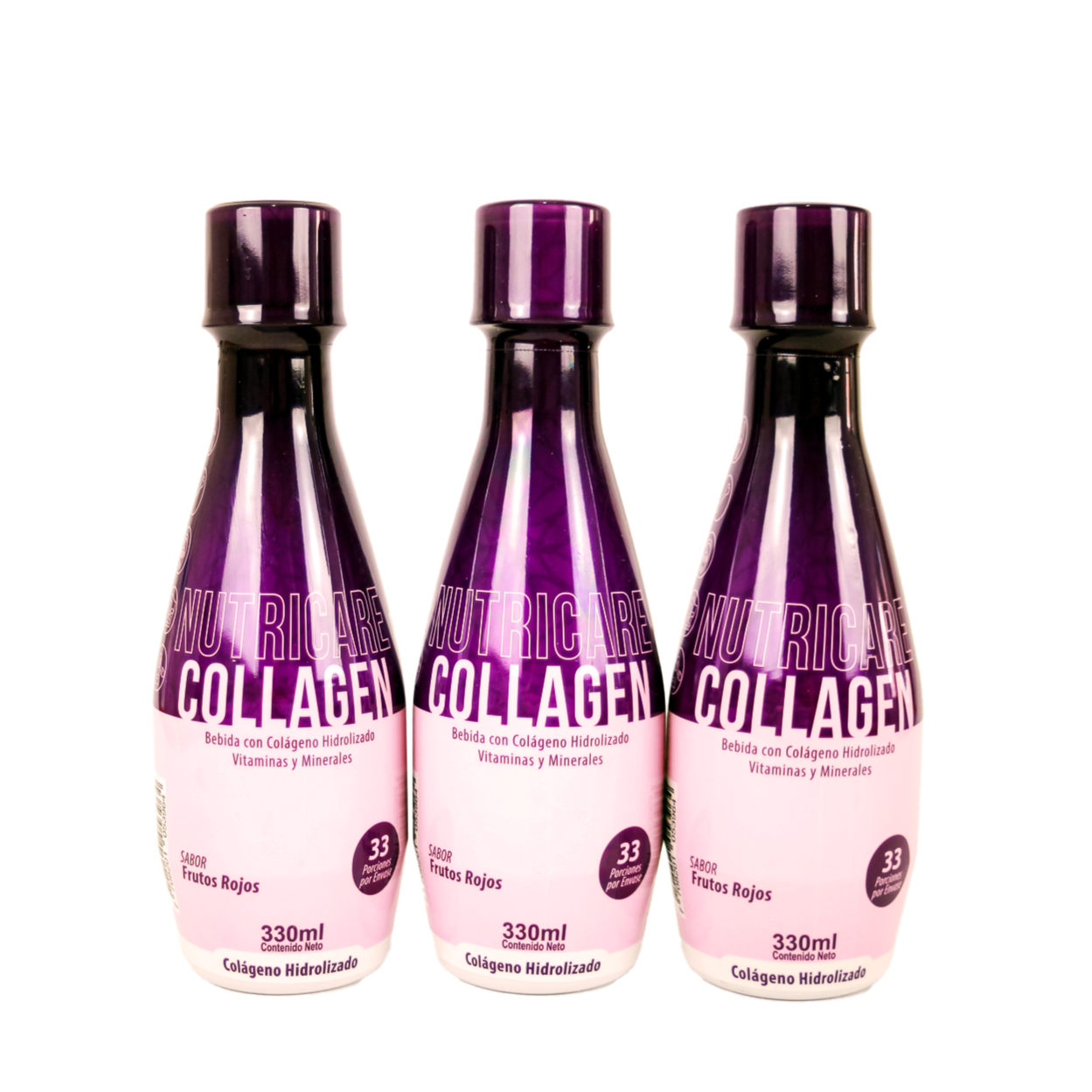 Nutricare Collagen Colágeno Hidrolizado Líquido - 3Pack
