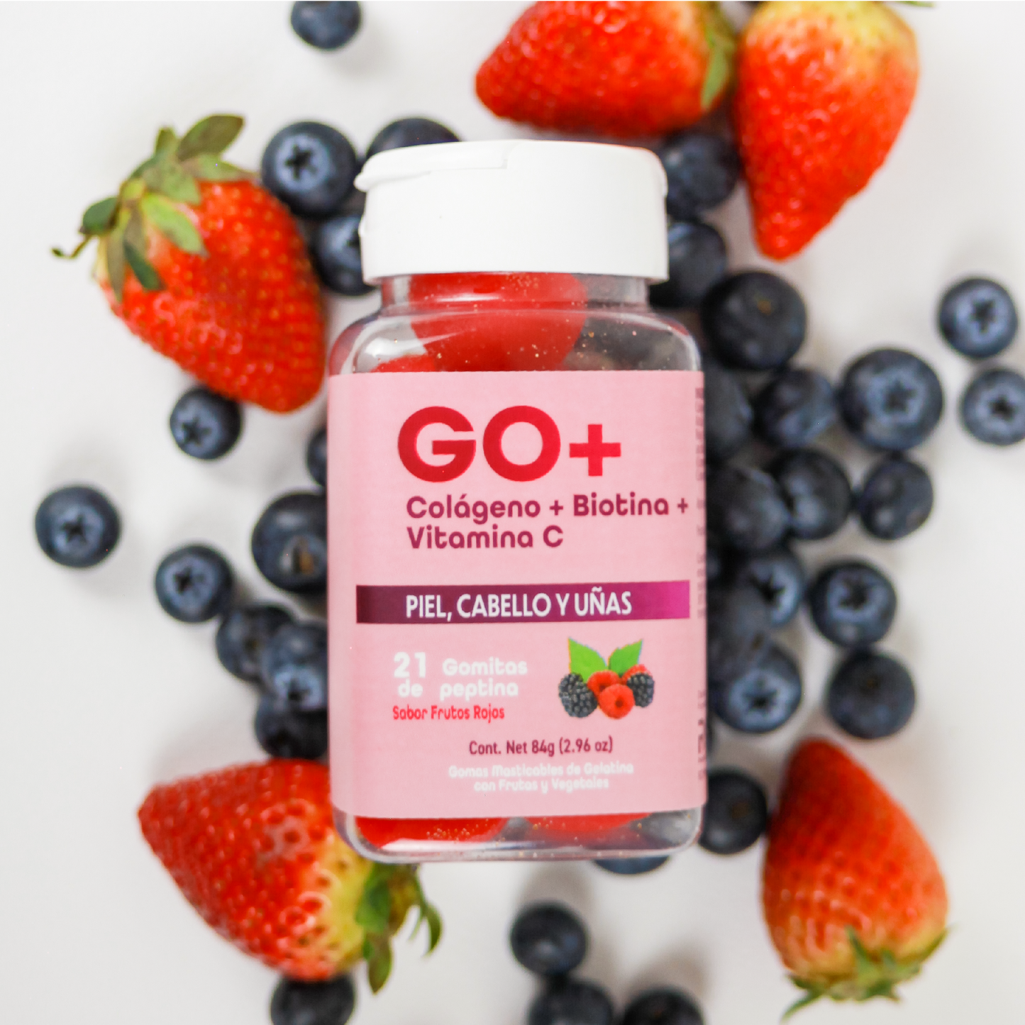 GO+ Gomitas de Colágeno + Biotina
