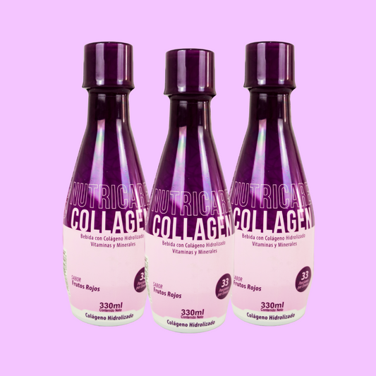 Nutricare Collagen Colágeno Hidrolizado Líquido - 3Pack